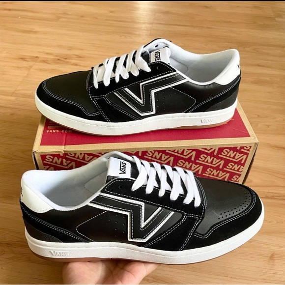 Vans Lowland 2.0 Shoe Black White Women 10.0 US - Picture 3 of 10